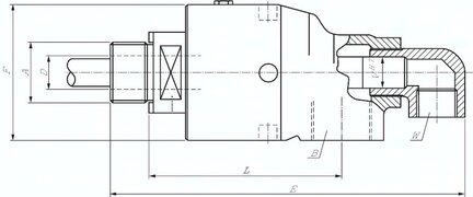 Uniwersalne złącze obrotowe, DEUBLIN, G1/2-G3/8--rura G1/2-13mm