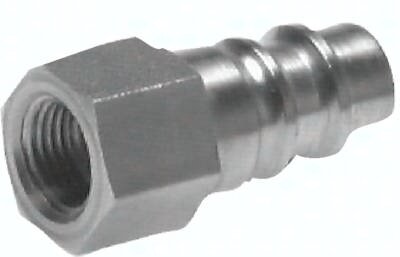 Króciec szybkozłącza NW7,2, G3/8" GW, stal nierdzewna