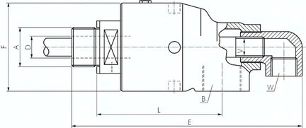 Uniwersalne złącze obrotowe, DEUBLIN, G3/8-G1/4--rura G3/8-9mm