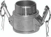 Złącze Camlock, typ B, R 3" GZ, 16 bar