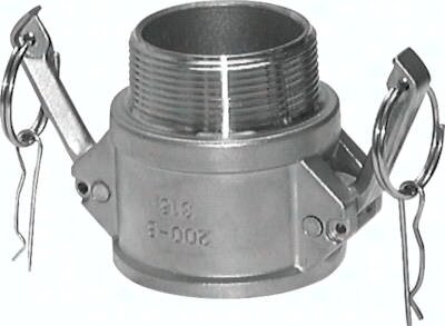 Złącze Camlock, typ B, R 2 1/2" GZ, 16 bar
