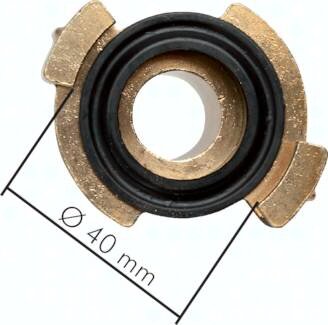 Złącze kłowe do przewodu 19mm (3/4"), obrotowe, rozstaw 40