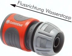 Szybkozłączka do wody 19mm (3/4"), z zaworem odcinającym, system Gardena