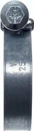 Opaska ślimakowa, 12mm, 60 - 80mm, stal ocynkowana
