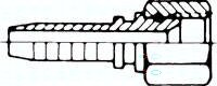 Złącze hydrauliczne do węży, stal nierdzewna, 4SH DKJ (proste), UN 1 5/16"-12
