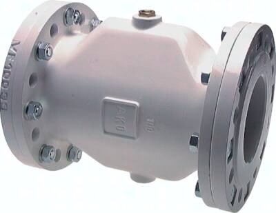 Zawór zaciskowy pneumatyczny kołnierzowy, DN125, aluminium, 0 - 6 bar