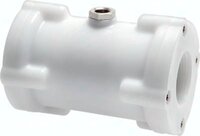 Zawór zaciskowy pneumatyczny, G 1-1/4", POM