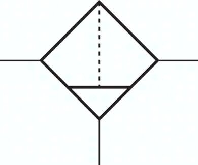 Filtr FUTURA G1/4, 5 µm, zbiornik metalowy ze wskaźnikiem, wielkość 1