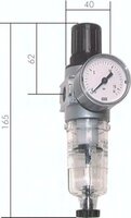 Filtroreduktor MULTIFIX G1/4, 0,2-6 bar, zbiornik metalowy, wielkość 0