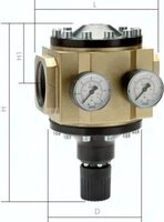 Reduktor wysokociś. G 1 1/2", 0,5-10 bar