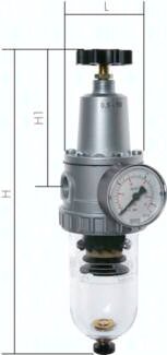 Filtroreduktor STANDARD G 1", 0,5-10 bar, wielkość 5