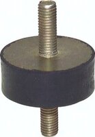 Tuleja gumowo-metalowa, z dwustronną śrubą M10x28
