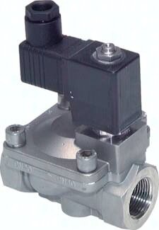 Elektrozawór 2/2 G 2" (NC), 12 V DC, stal nierdzewna