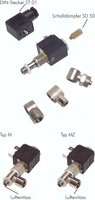 2/2-drogowy zawór elektromagnetyczny G 1/8" (gwint wew.) -> G 1/8" (gwint zew.)