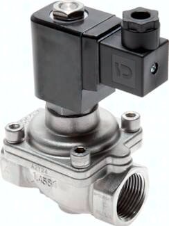 Elektrozawór 2/2 G 1-1/2" (NC), 115 V AC, stal nierdzewna