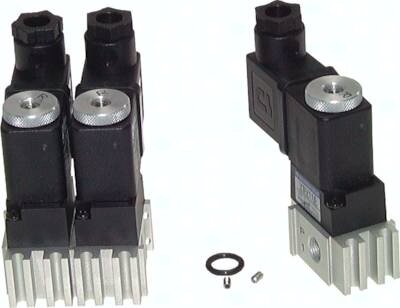 Elektrozawór 3/2 G 1/8 (NO) (odpowietrzenie M5), 24 V AC