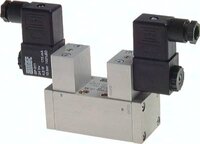 Elektrozawór ISO 1 5/3, w poł. środkowym odcięty, 115 V AC