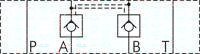 Bosch-Rexroth gwint 6-Odblokowywany zawór zwrotny