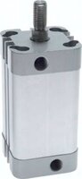 Siłownik dwustronnego działania ISO21287, D100x30, gwint zewnętrzny - Airtec