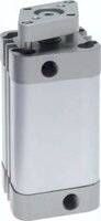 Siłownik dwustronnego działania ISO21287, z dwustronnym tłoczyskiem, D25x60 - Airtec