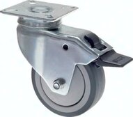 Rolka aparatu, Krazek kierujacy z ustalaczem calkowitym, 100mm