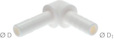 Stecknippel 1/4" (6,35 mm)-6 (1/4")mm Schlauchtülle, IQS-LE