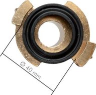 Złącze kłowe GK ze złączką skręcaną do węża 19mm