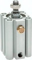 Cylinder ISO 21287, jednostr. dzialania, tlok 25mm, skok 5mm