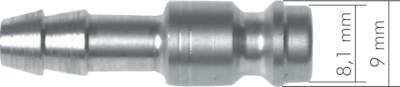 Szybkozłączka ze sprężyną zabezpieczającą NW5 do przewodu 8x6 mm