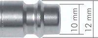 Szybkozłączka NW7,2 G1/4" GW, z blokadą