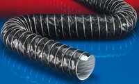 Wąż z profilem zaciskowym, dwuwarstwowy (do +170°C) CP PTFE-HYP-INOX 472 średnica wewn. 200-203 mm dł. 3 m
