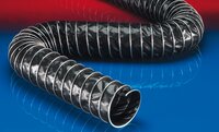 Wąż z profilem zaciskowym przewodzący, dwuwarstwowy, wysoce odporny na chemikalia (do +170°C) CP PTFE-HYP-INOX 472 EC średnica wewn. 215 mm dł. 3 m