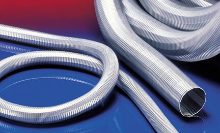 Wąż metalowy, wąż wyciągowy (do +120°C) METAL HOSE 375 średnica wewn. 35 mm dł. 10 m