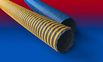 Wąż wyciągowy PROTAPE® TPE 325 WEAR STRIP średnica wewn. 150-152 mm dł. 15 m