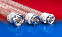 Uniwersalne szybkozłącze z dwoma półobejmami zaciskowymi, ew. razem z montażem CONNECT SAFETY CLAMP ASSEMBLY 231 do śr. wewn. węża 356 ø 40 mm