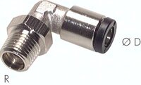 Złączka kątowa wtykowa R1/4-6 metalowa