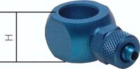 Korpus złączki kątowej skręcanej Banjo G1/8-4,3x3,
