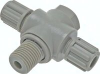 Trójnik T gw. zew. G1/2-8x6 PVDF typ 1