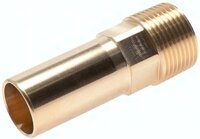 Łącznik wtykowy z gwintem zewnętrznym R3/4-22 mm, seria Big - Air-com