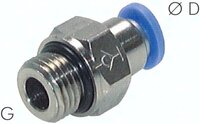 Złączka prosta wtykowa samoodcinajaca G3/8-8 (oring)