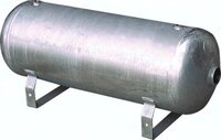 Zbiornik sprężonego powietrza, poziomy, 500 l, 0 - 16 bar, ocynkowany - Air-com