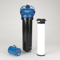 Filtr typu DF z wkładem P, 1100 m3/h, spust pływakowy UFM-P