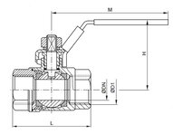 Zawory kulowe ECO LINE, ze stali nierdzewnej (AISI 304/316), PN63 - Air-Com