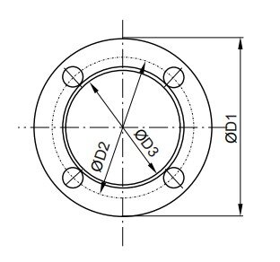 Zawory kulowe kołnierzowe 2-częściowe, DIN/EN, ze stali nierdzewnej (INOX), PN16 - Air-Com