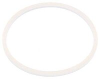 Uszczelka (gwint mleczny) DN 125, Silikon (naturalny), 130x142x7,0mm