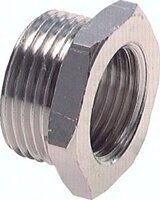 Złączka redukcyjna, G 1/4"(GZ)-M 5(GW), mosiądz niklowany