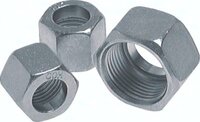 Nakretka nasadowa DN8, M 16 x 1,5, otwór 11,8mm, 1.4301
