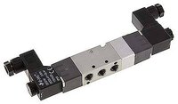 Elektrozawór 5/3 G 1/8, w poł. środkowym odcięty, 24 V AC