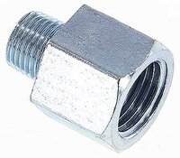 Schmiernippel-Adapter R 1/8" AG - Rp 1/4" IG