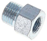 Schmiernippel-Adapter R 1/4" AG - M 10 x 1 IG